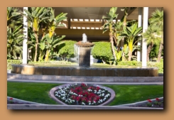 Sheraton Crescent fountain